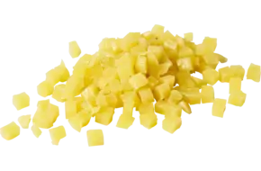 Gele biet sous-vide brunoise 10mm 800gr